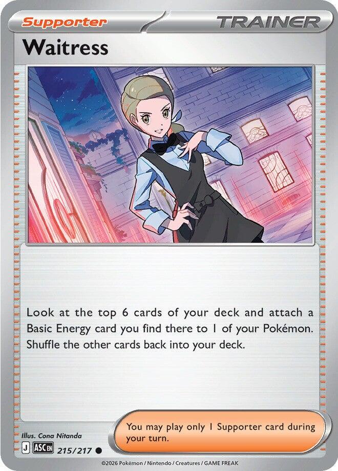 Ascended Heroes Waitress Pokémon card